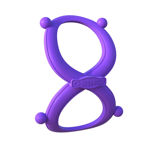 C-RINGZ-SILICONE-INFINITY-RING-PURPLE