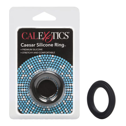 Caesar-Silicone-Ring-Black