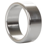 Alloy-Metallic-Ring-Medium-Silver