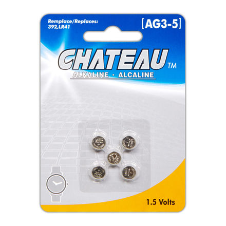 BATTERY-CHATEAU-AG3-392-5PK