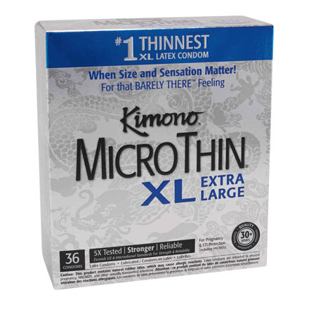 KIMONO-MICROTHIN-XL-EXTRA-LARGE-BOX-36-UNITS