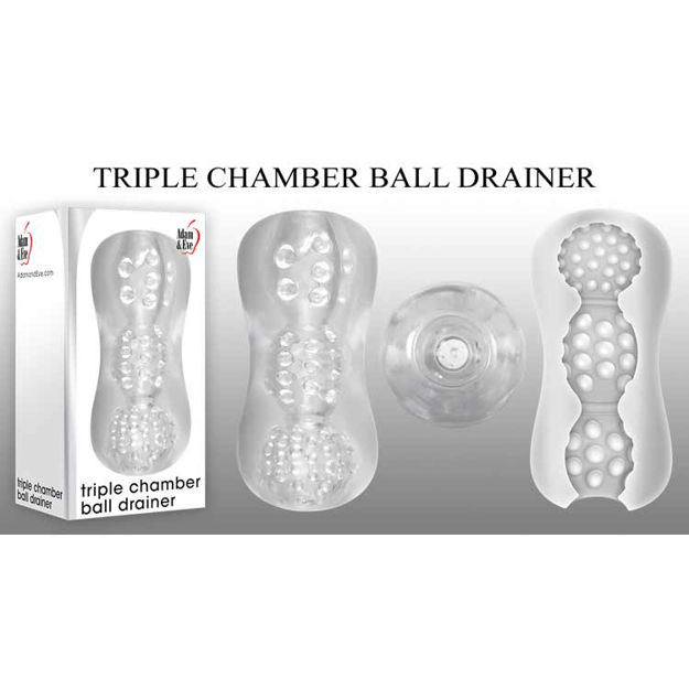 TRIPLE-CHAMBER-BALL-DRAINER