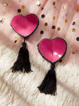 Picture of TASSEL CHARM HEART NIPPLE COVER 