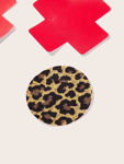 Picture of LEOPARD CROSS ROUND NIPPLE COVER