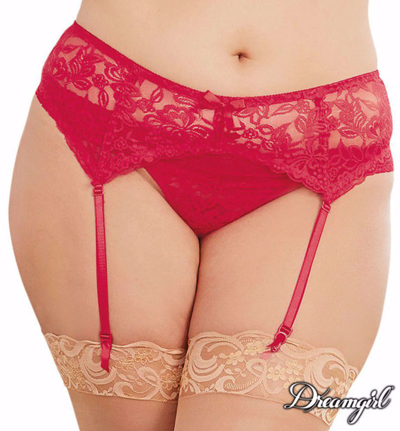 Picture of LACE GARTERBELT O/SQ