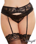 Picture of LACE GARTERBELT O/SQ