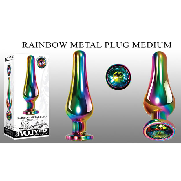 Rainbow-Metal-Plug-Medium