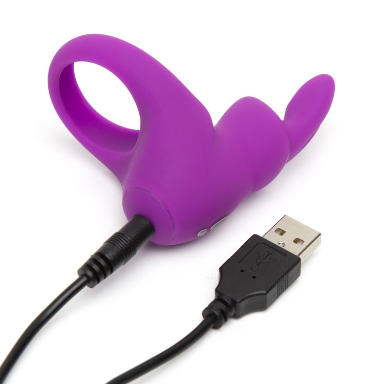 Cité Érotique Happy Rabbit Rechargeable Cock Ring Purple 3803