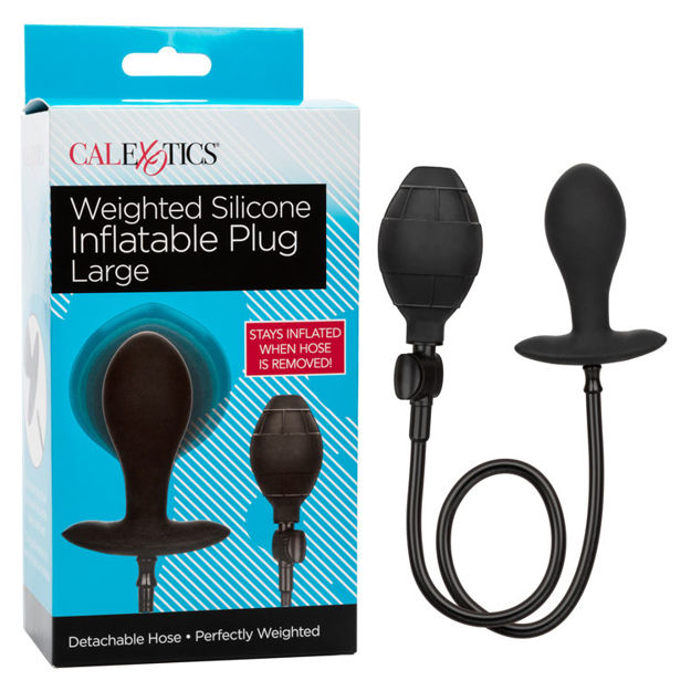 Weighted-Silicone-Inflatable-Plug-Large