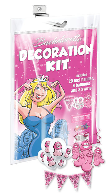 Image de Bachelorette Decoration Kit - Pink