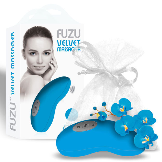 Fuzu-Fingertip-Massager-Neon-Blue